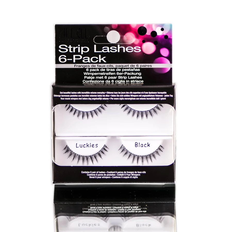 Ardell Strip Lashes 6-Pack - Luckies