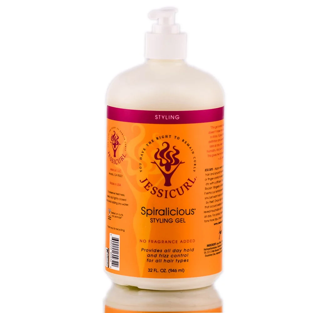 Spiralicious Styling Gel - No Fragrance Added - Size : 32 oz