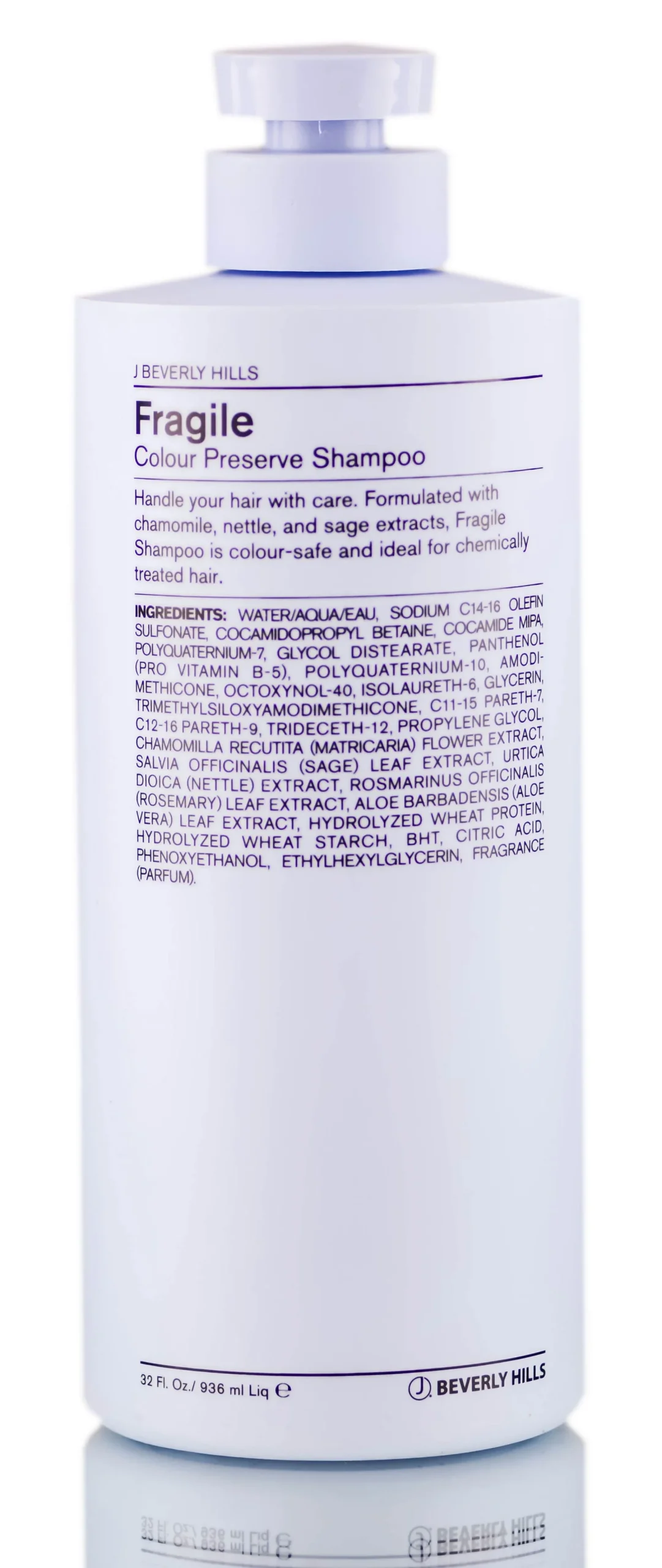 Fragile Color-Safe Paraben-Free Shampoo - 32 oz