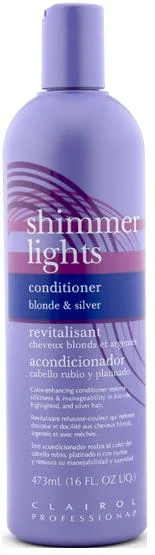 Clairol Shimmer Lights Conditioner - blonde & silver - 16 oz