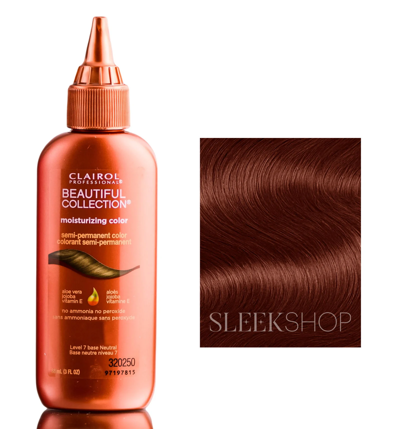 Beautiful Collection Semi-Permanent - Moisturizing Color - B09W - Light Reddish Brown