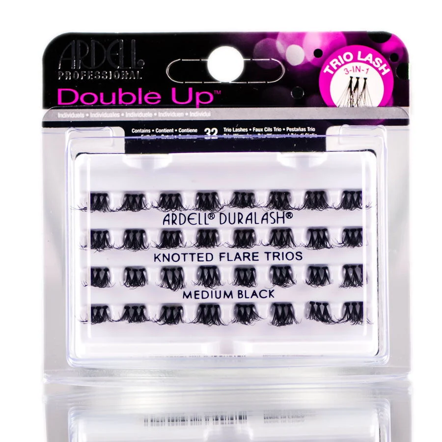 Ardell Professional Double Up - 3 in 1 Trio / Med Black
