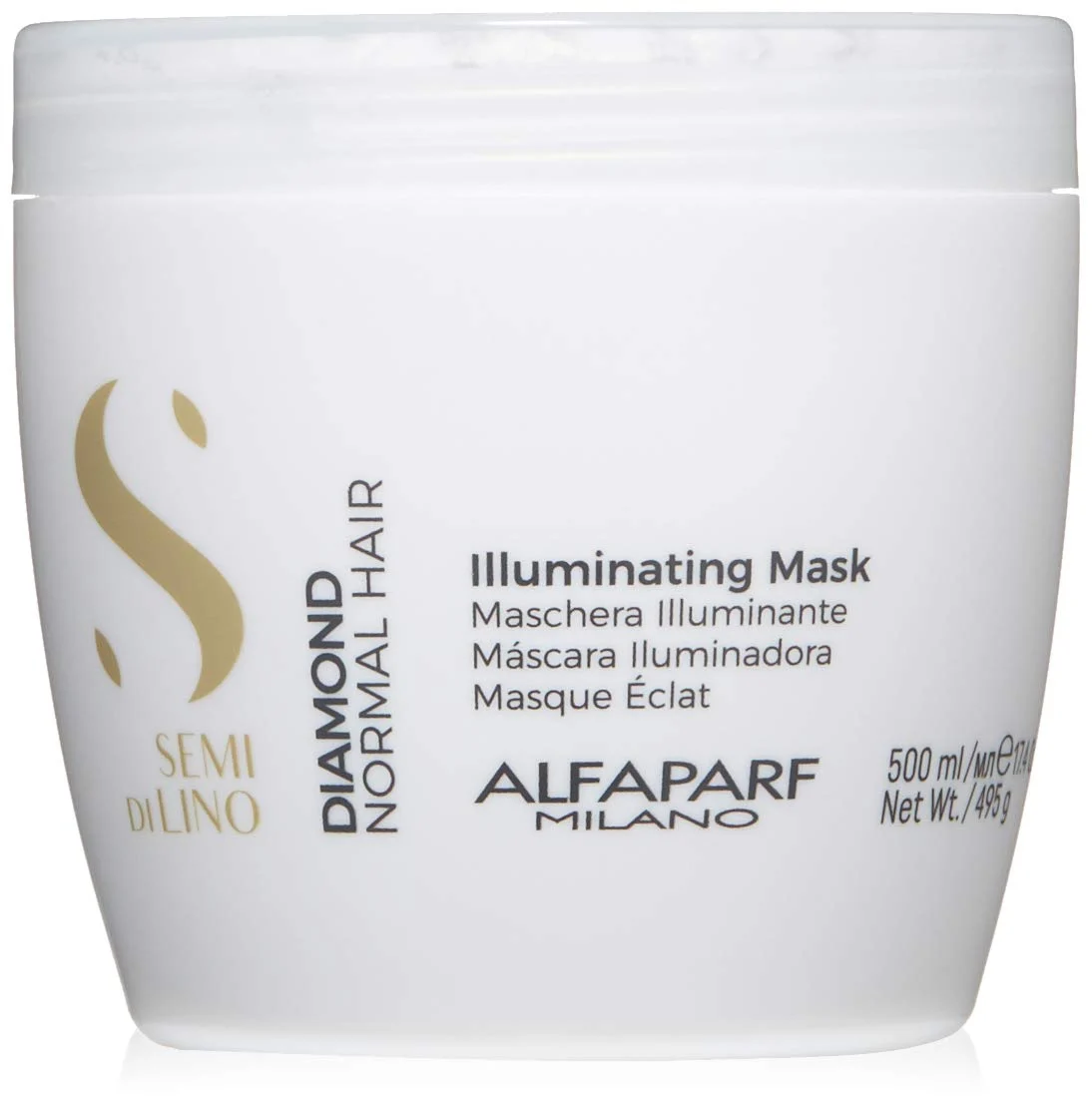 Alfaparf Semi Di Lino DIAMOND NORMAL HAIR Diamante Illuminating Mask - Size : 17.63 oz / tub