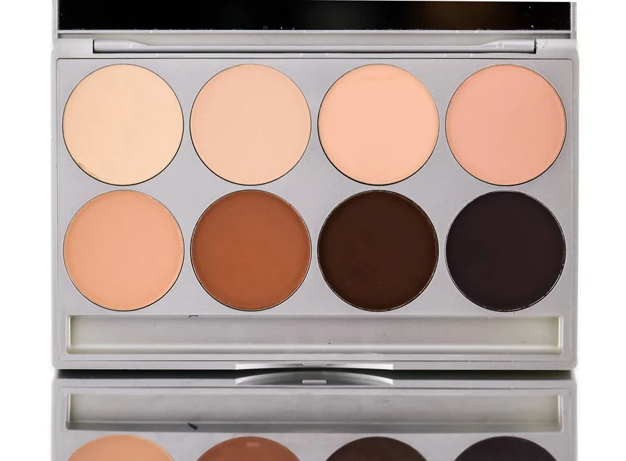 Graftobian HD Pro Powder Foundation Palette - Option : Cool