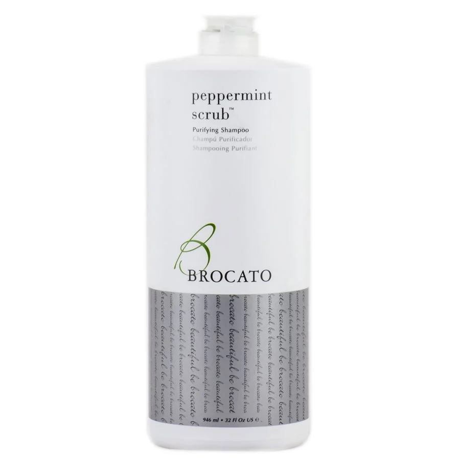 Peppermint Scrub Purifying Shampoo - Size : 32 oz