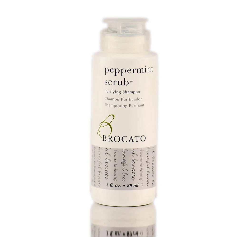Peppermint Scrub Purifying Shampoo - Size : 3 oz