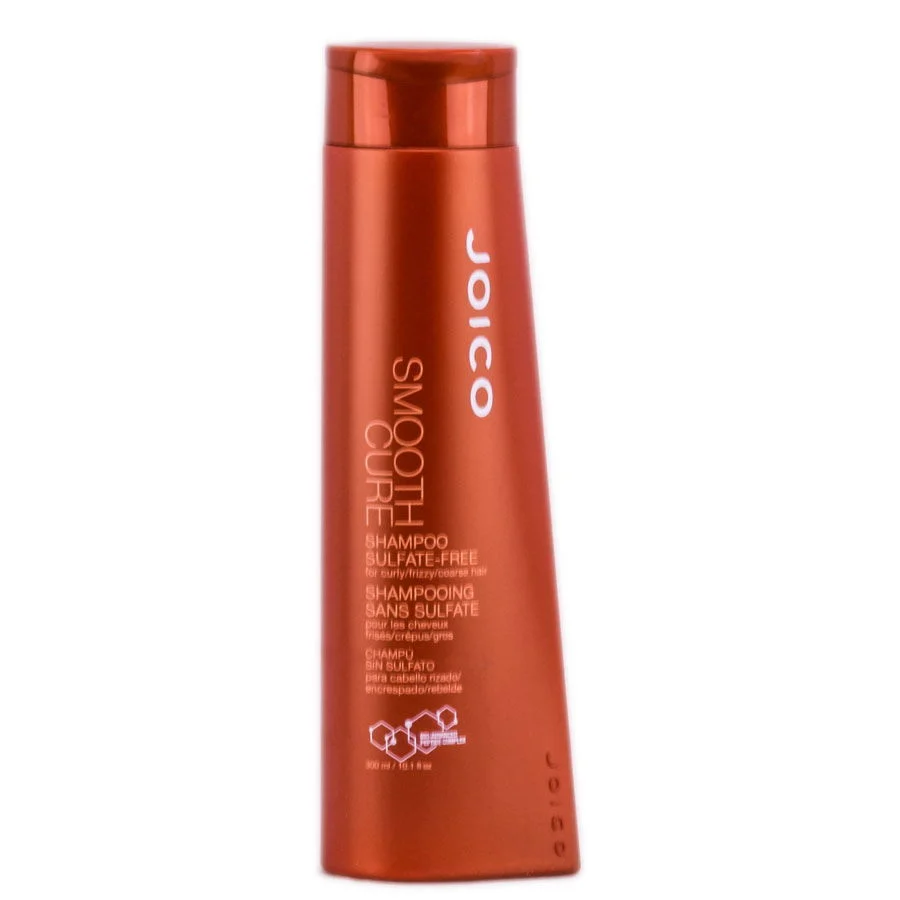 Smooth Cure Sulfate-Free Shampoo for Curly Frizzy Hair - Size : 10.1 oz