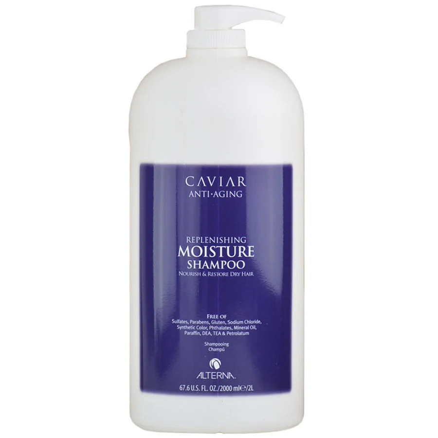 Caviar Anti-Aging Replenishing Moisture Shampoo - Sulfate-Free - 67.6 oz