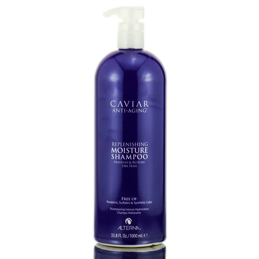 Caviar Anti-Aging Replenishing Moisture Shampoo - Sulfate-Free - 33.8 oz