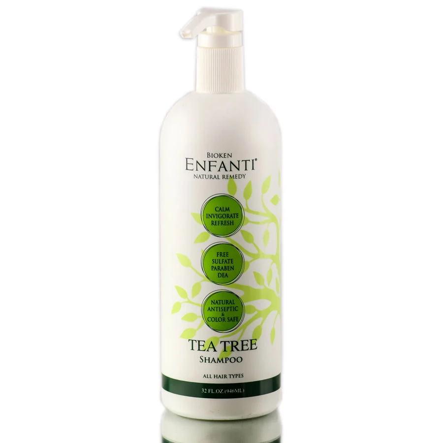 Enfanti Tea Tree Shampoo for all hair types - 32 oz / liter