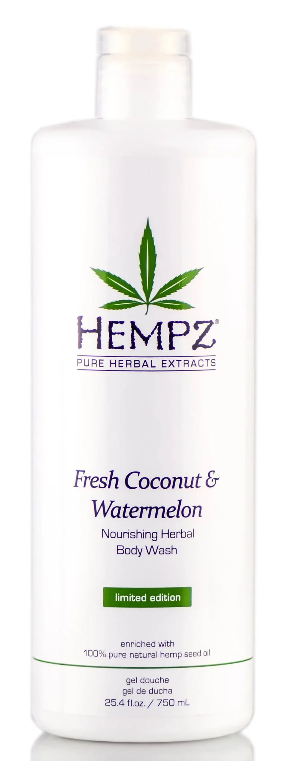 Hempz Fresh Coconut & Watermelon Nourishing Herbal Body Wash - 25.4 oz