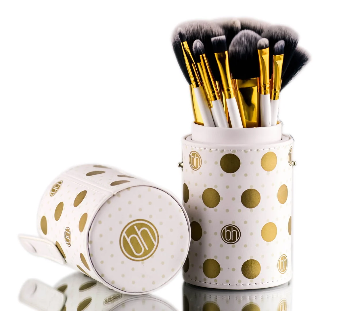 Dot Collection 11 PC Brush Set - Color : White