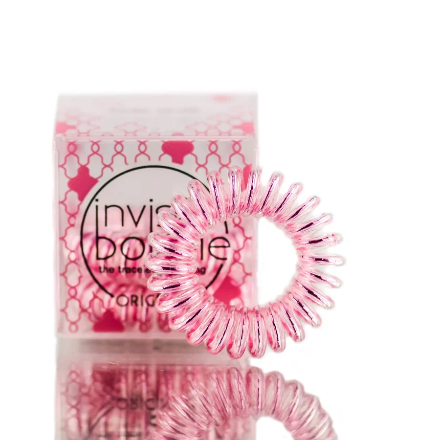 The Traceless Hair Ring - Time to Shine - Option : Rose Muse- 3 pack