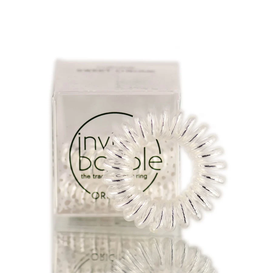 The Traceless Hair Ring - Time to Shine - Option : Chrome Sweet Chrome- 3 pack