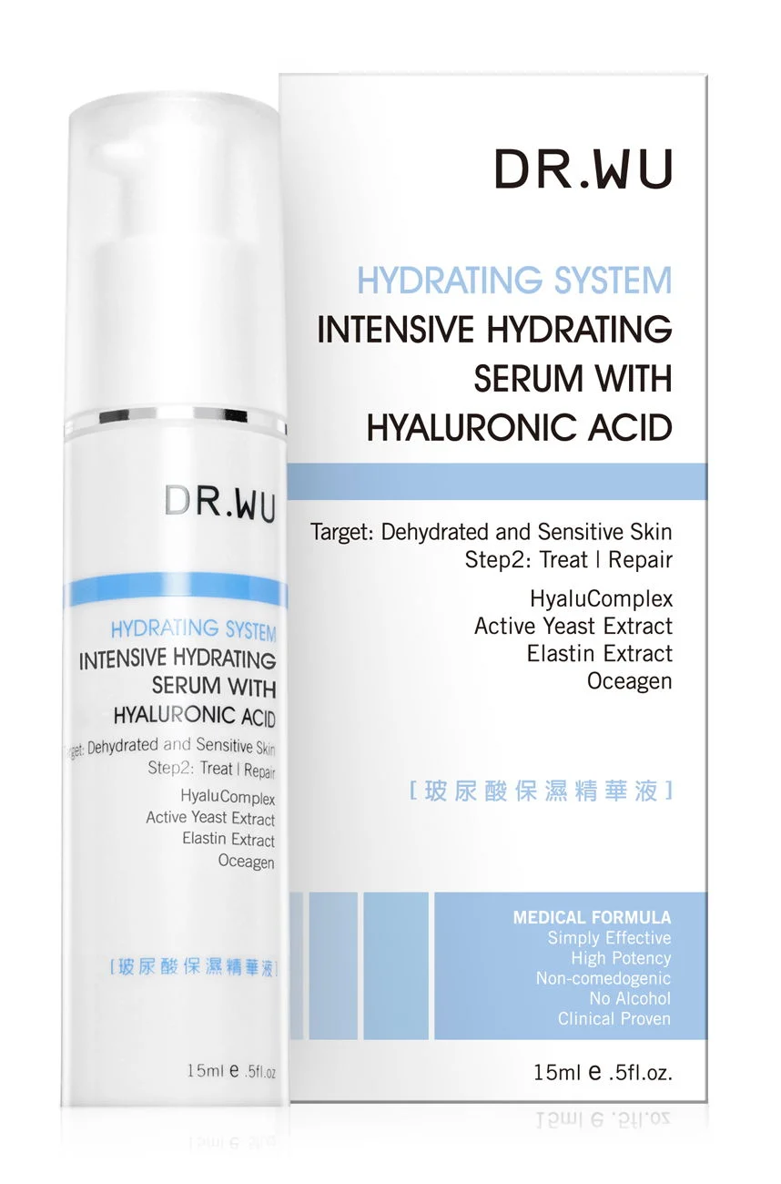 Dr.Wu Hydrating System Intensive Hydrating Serum (with Hyaluronic Acid) - 0.5 oz