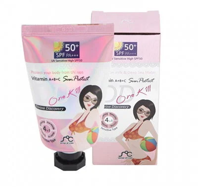 All-In-One DD Sunscreen - Option: Vitamin ABC (1.01 oz)