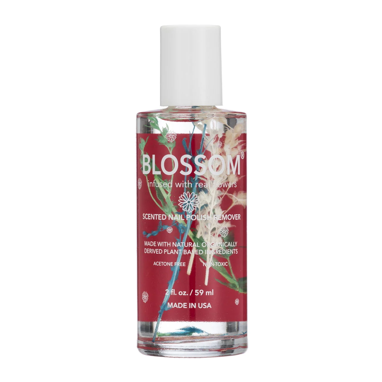 Blossom Scented Nail Polish Remover - Scent: Mint