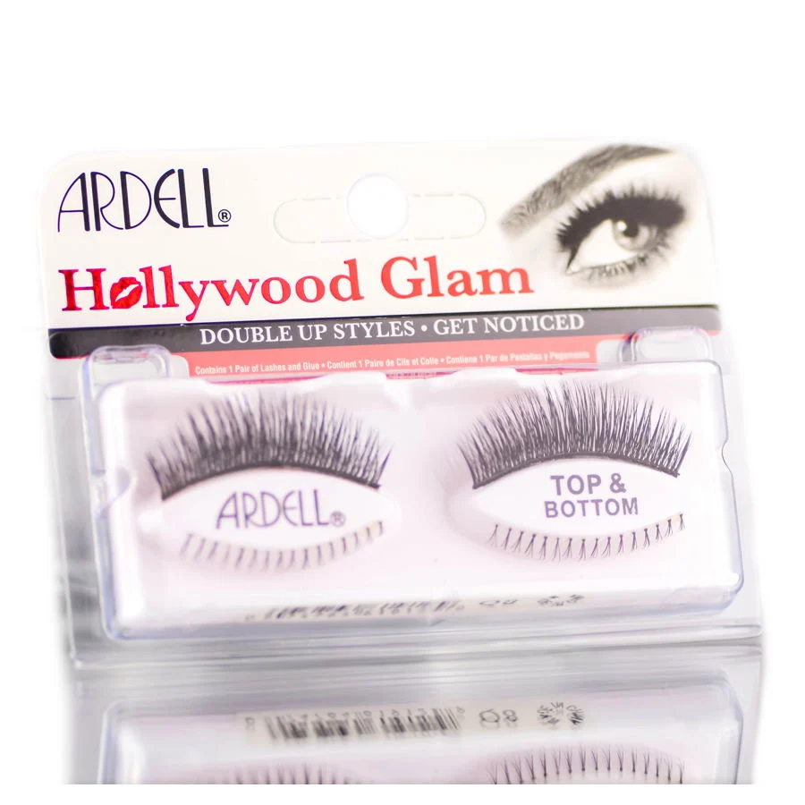 Ardell Professional Hollywood Glam Double Up Lashes - Top & Bottom