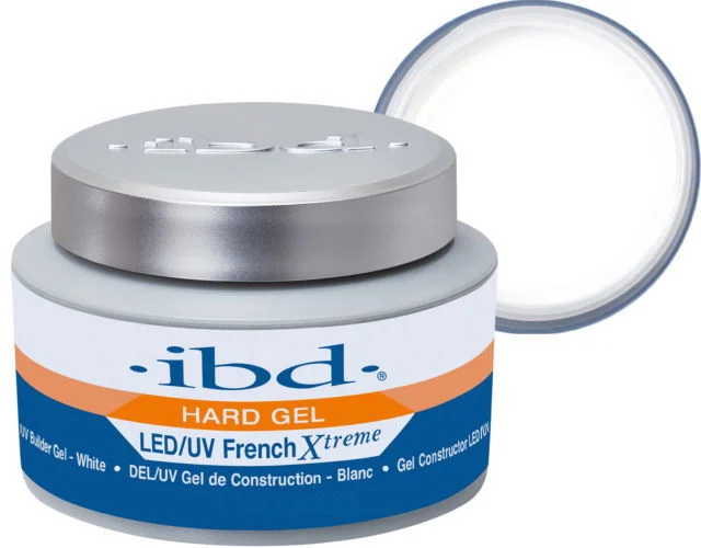 LED/UV French Xtreme Hard Gel - White - Size : 2 oz