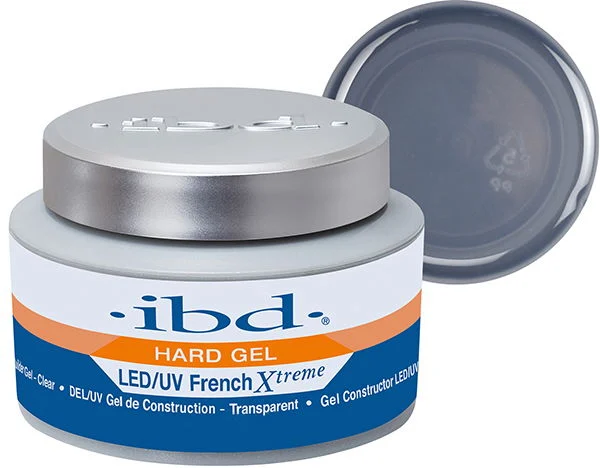 LED/UV French Xtreme Hard Gel - Clear - Size : 2 oz