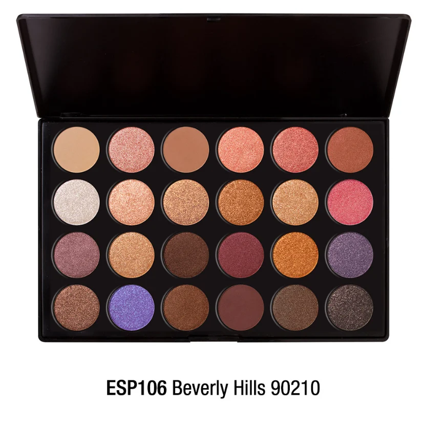 J Cat 24 Eyeshadow Palette - Option : Beverly Hills 90210
