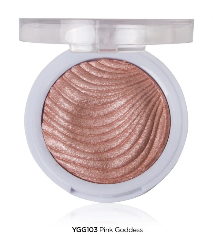 J Cat You Glow Girl Baked Highlighter - Option : Pink Goddess