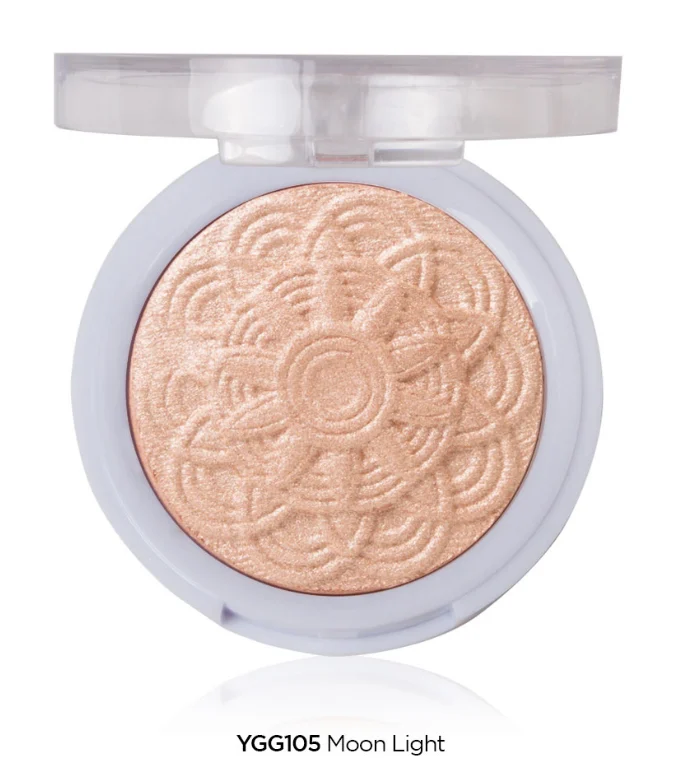 J Cat You Glow Girl Baked Highlighter - Option : Moon Light