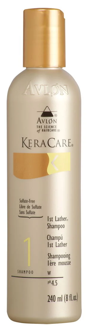 Avlon KeraCare 1st Lather Shampoo (Sulfate-Free) - Size : 8 oz