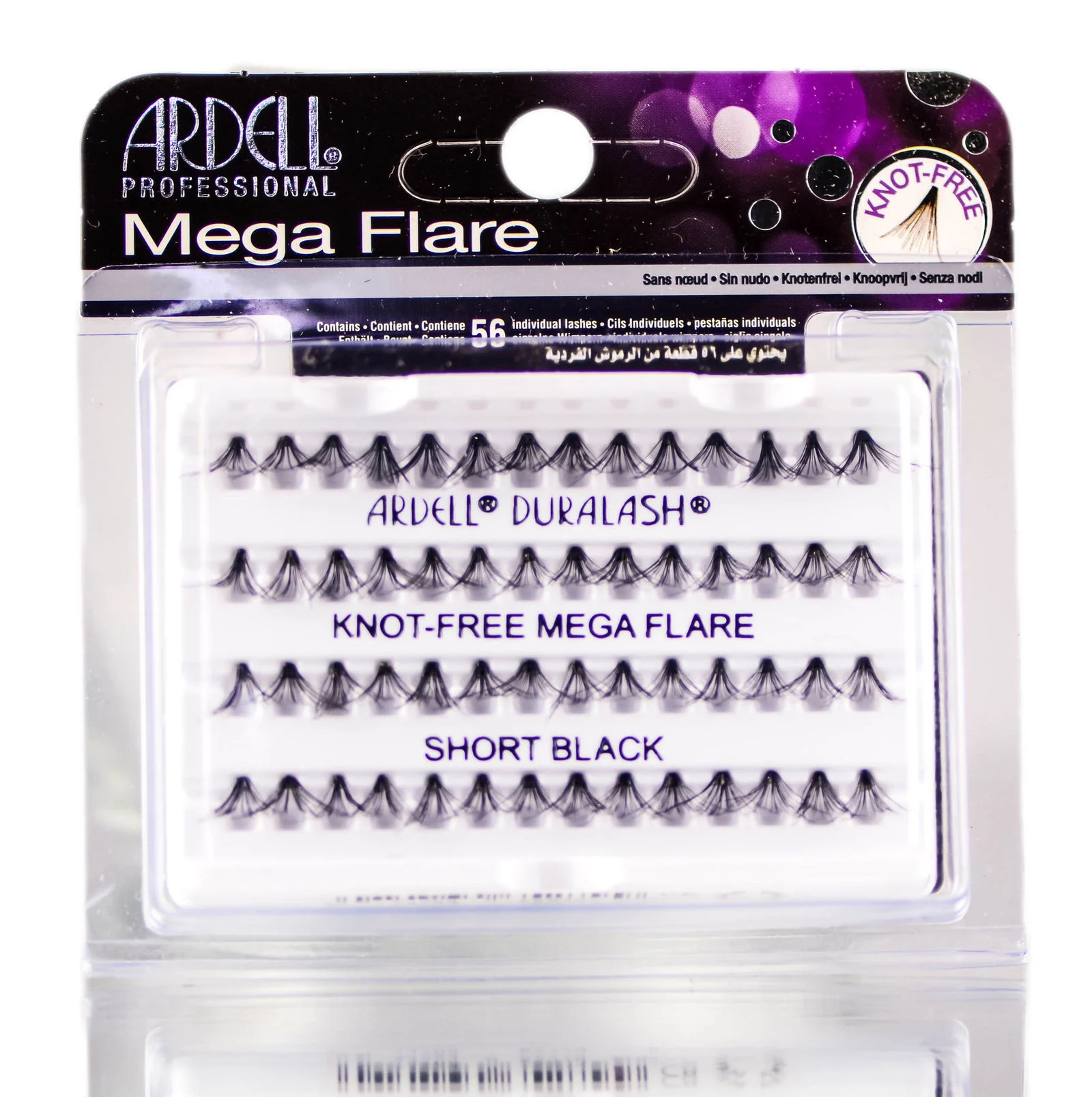 Ardell Knot-Free Mega Flare Lashes - Short Black