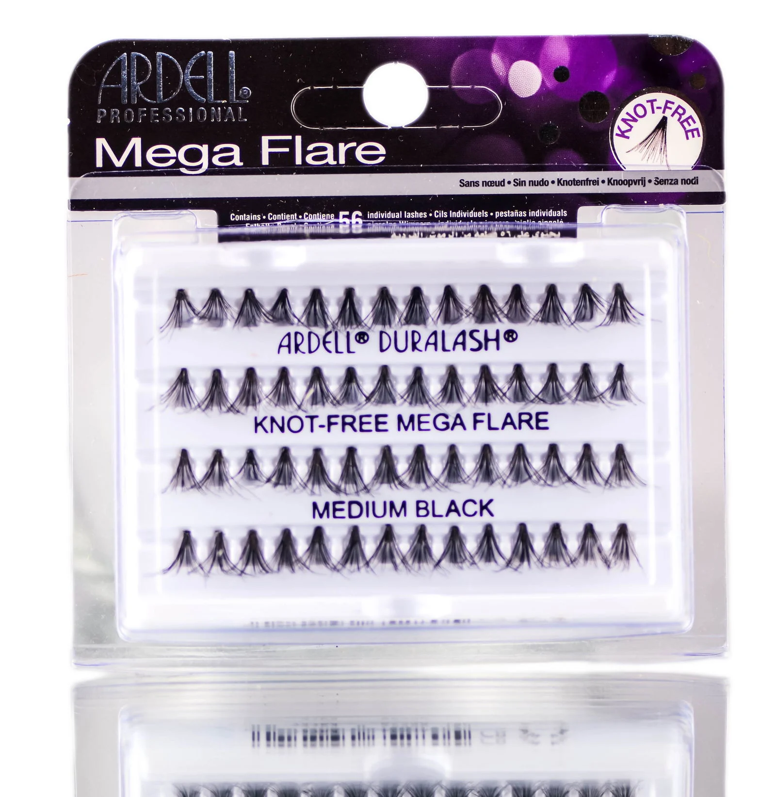 Ardell Knot-Free Mega Flare Lashes - Medium Black