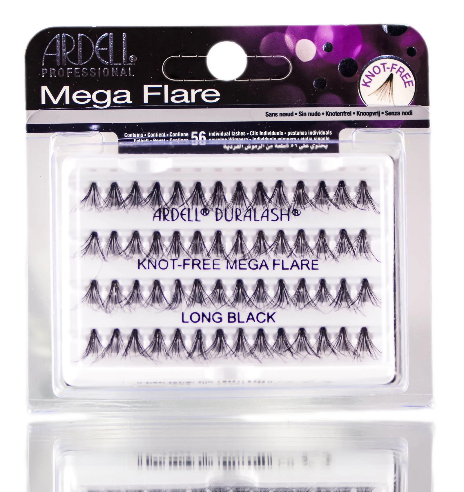 Ardell Knot-Free Mega Flare Lashes - Long Black