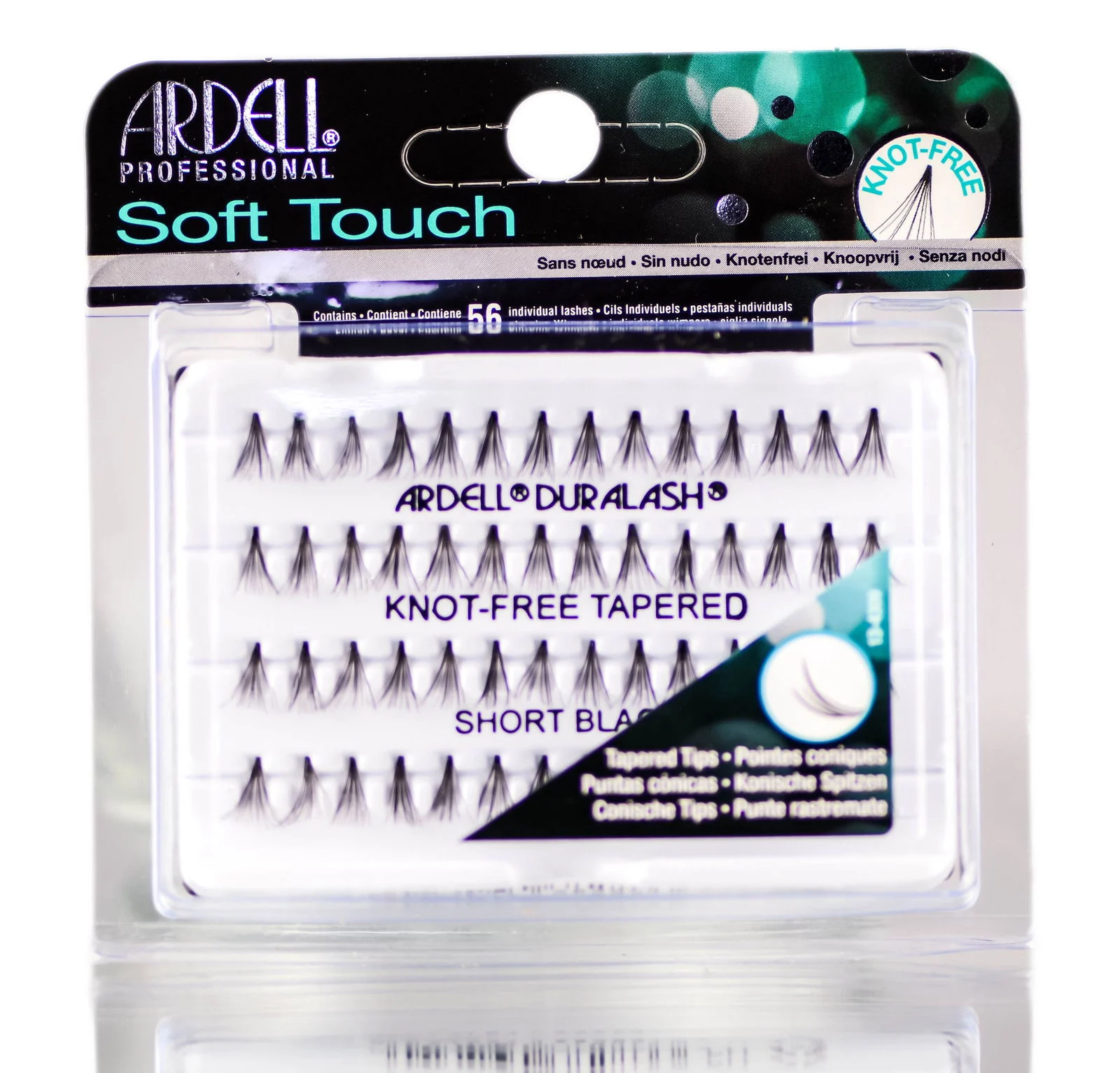 Ardell Knot-Free Tapered Soft Touch Lashes - Short Black