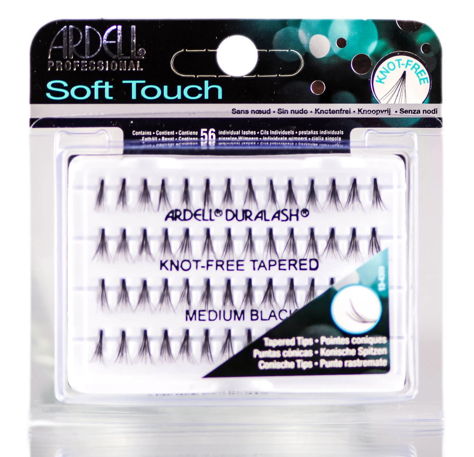 Ardell Knot-Free Tapered Soft Touch Lashes - Medium Black