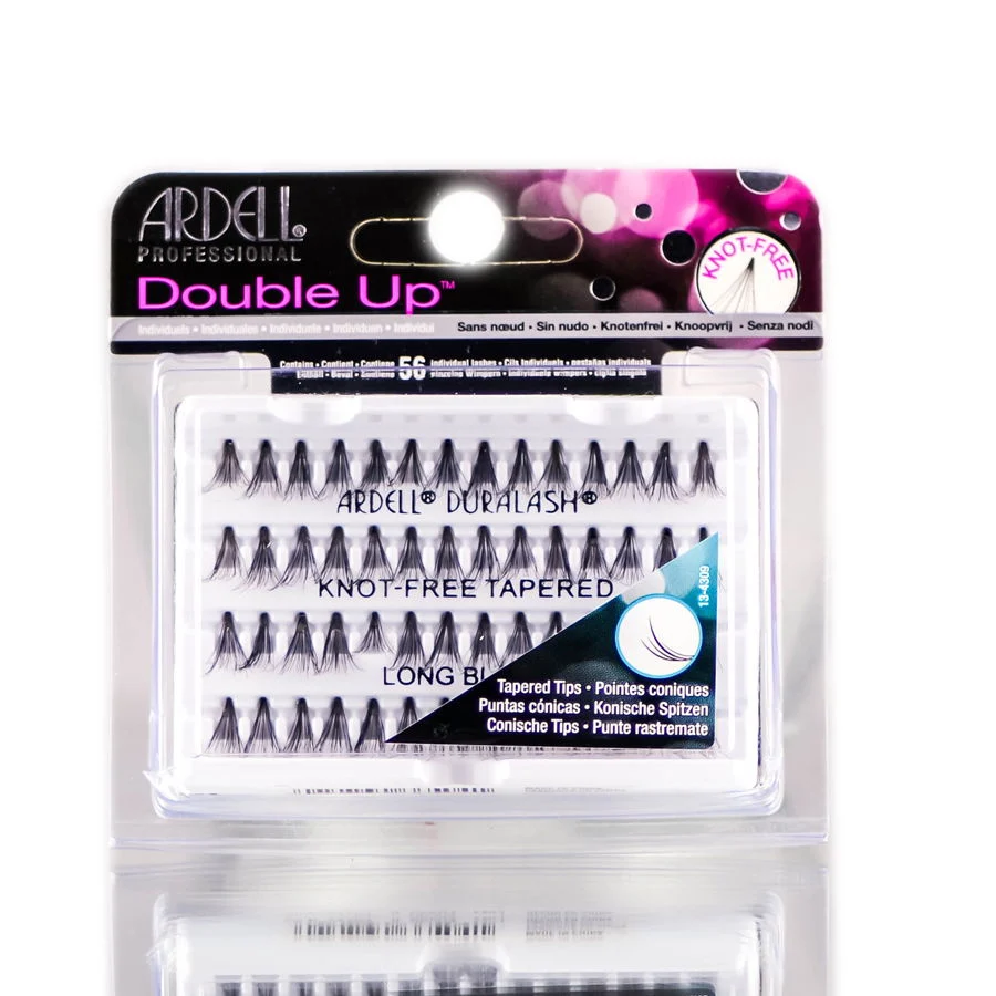 Ardell Knot-Free Tapered Double Up Lashes - Long Black