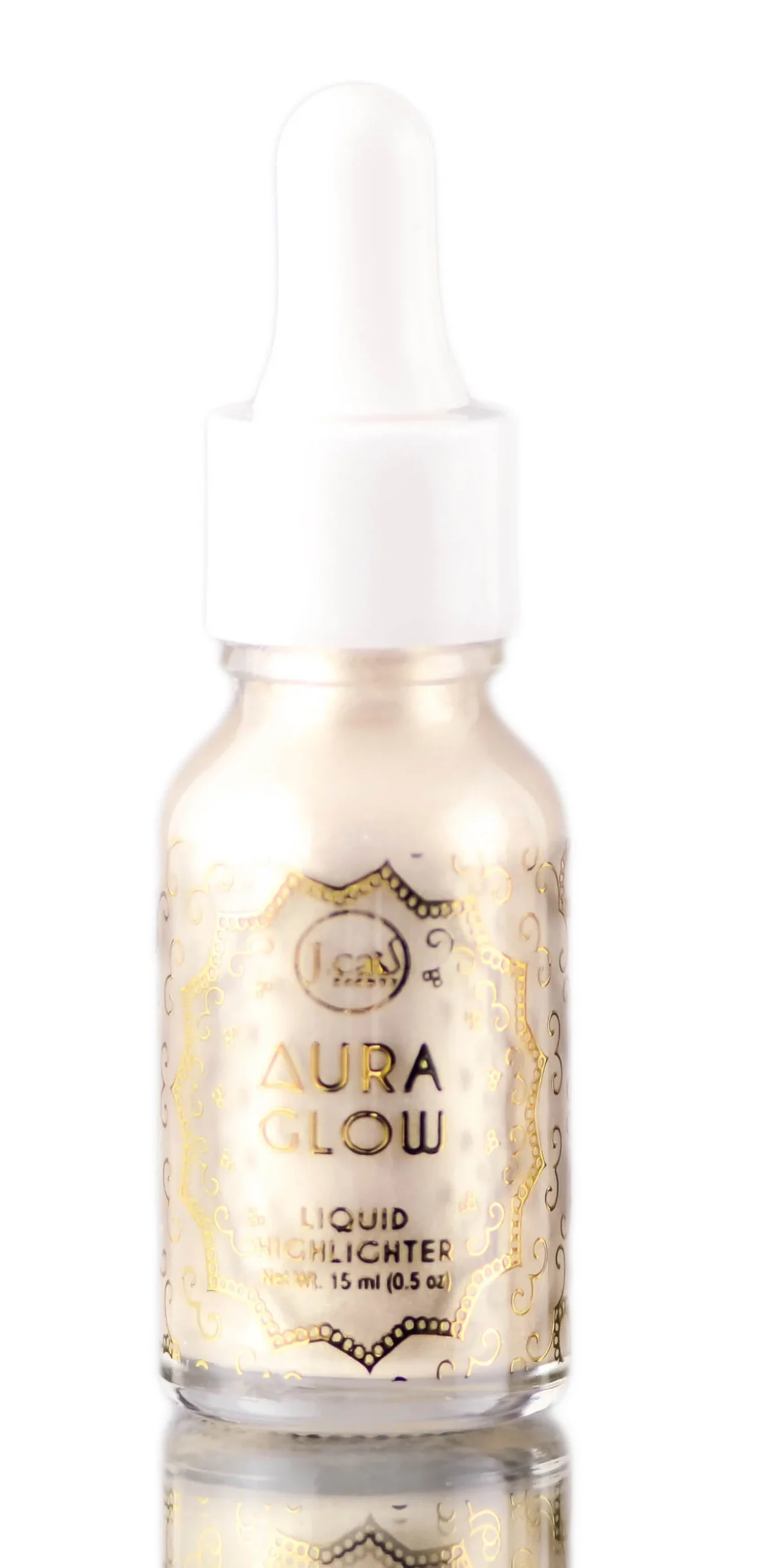 J Cat Aura Glow Liquid Highlighter - White Goddess