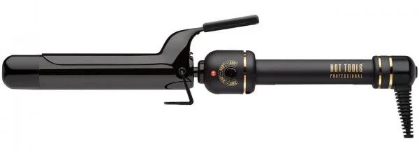 Black Gold Curling Iron/Wand - 1 1/4 in