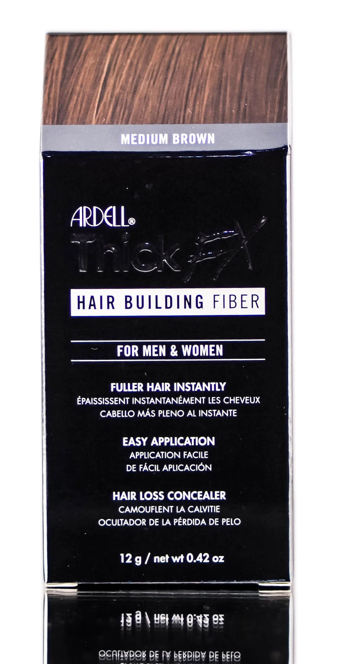 Ardell Thick FX Hair Building Fiber - Med Brown