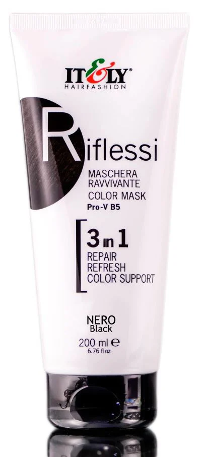 It&ly Riflessi 3-in-1 Color Mask - Black / 6.76 oz