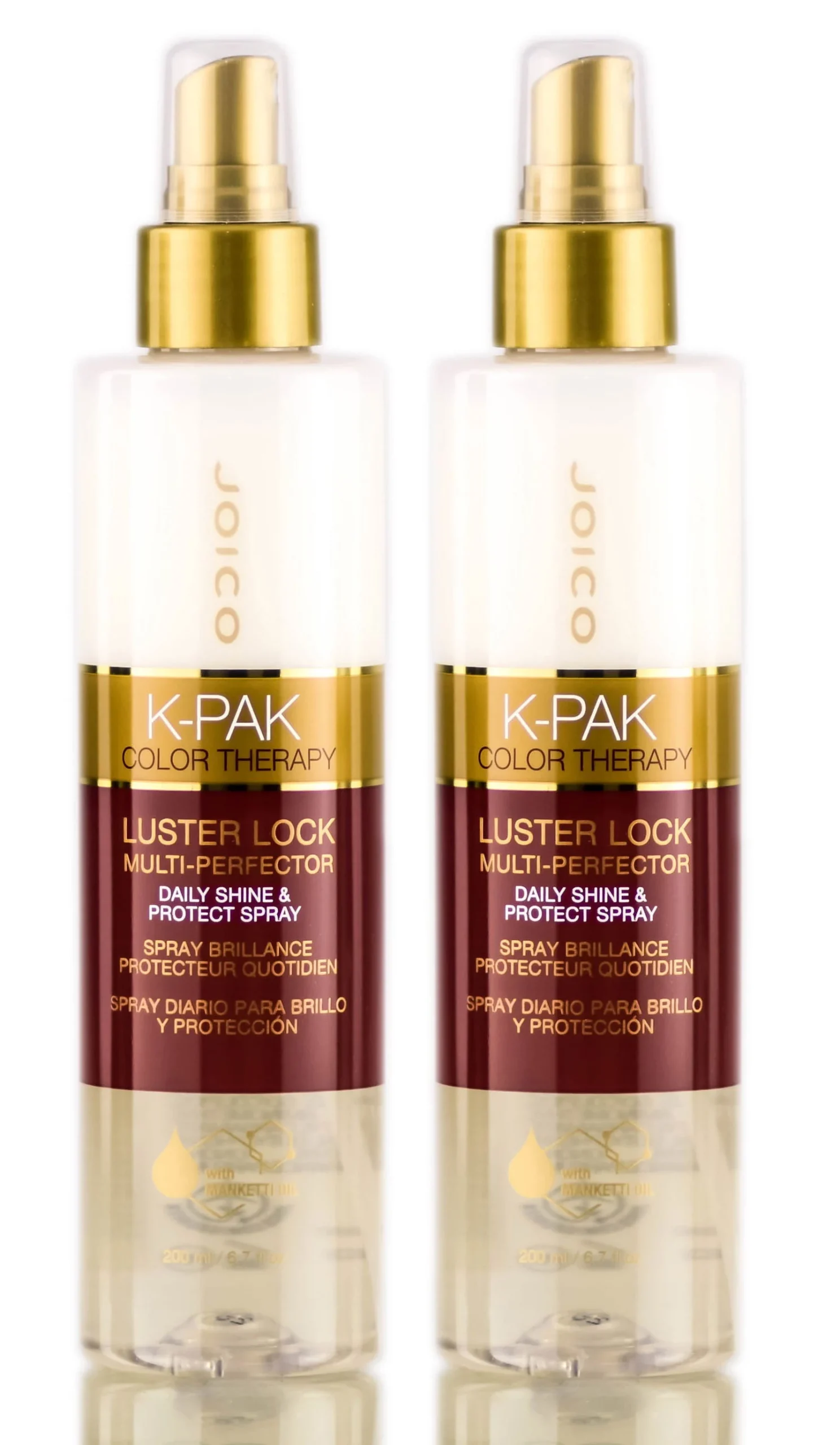 K-Pak Luster Lock Multi-Protector Daily Shine & Protect Spray - 6.7 oz (PACK OF 2)