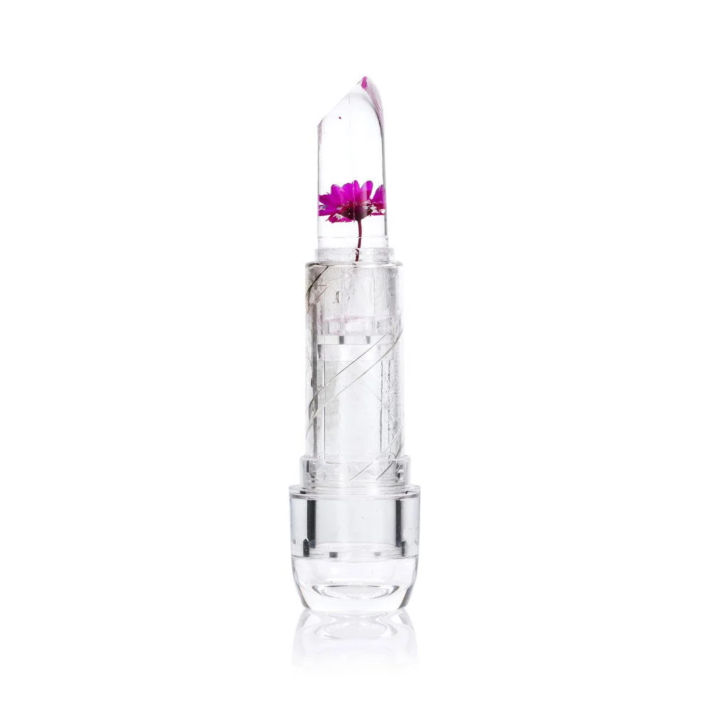 Blossom Crystal Lip Balm - Pink Flower