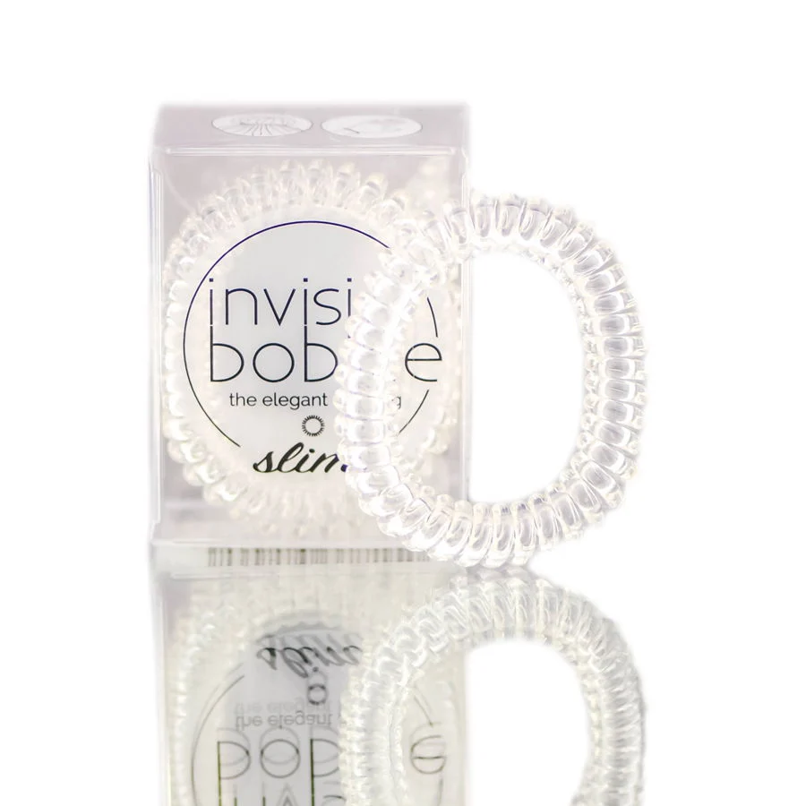 Slim The Elegant Hair Ring - Crystal Clear