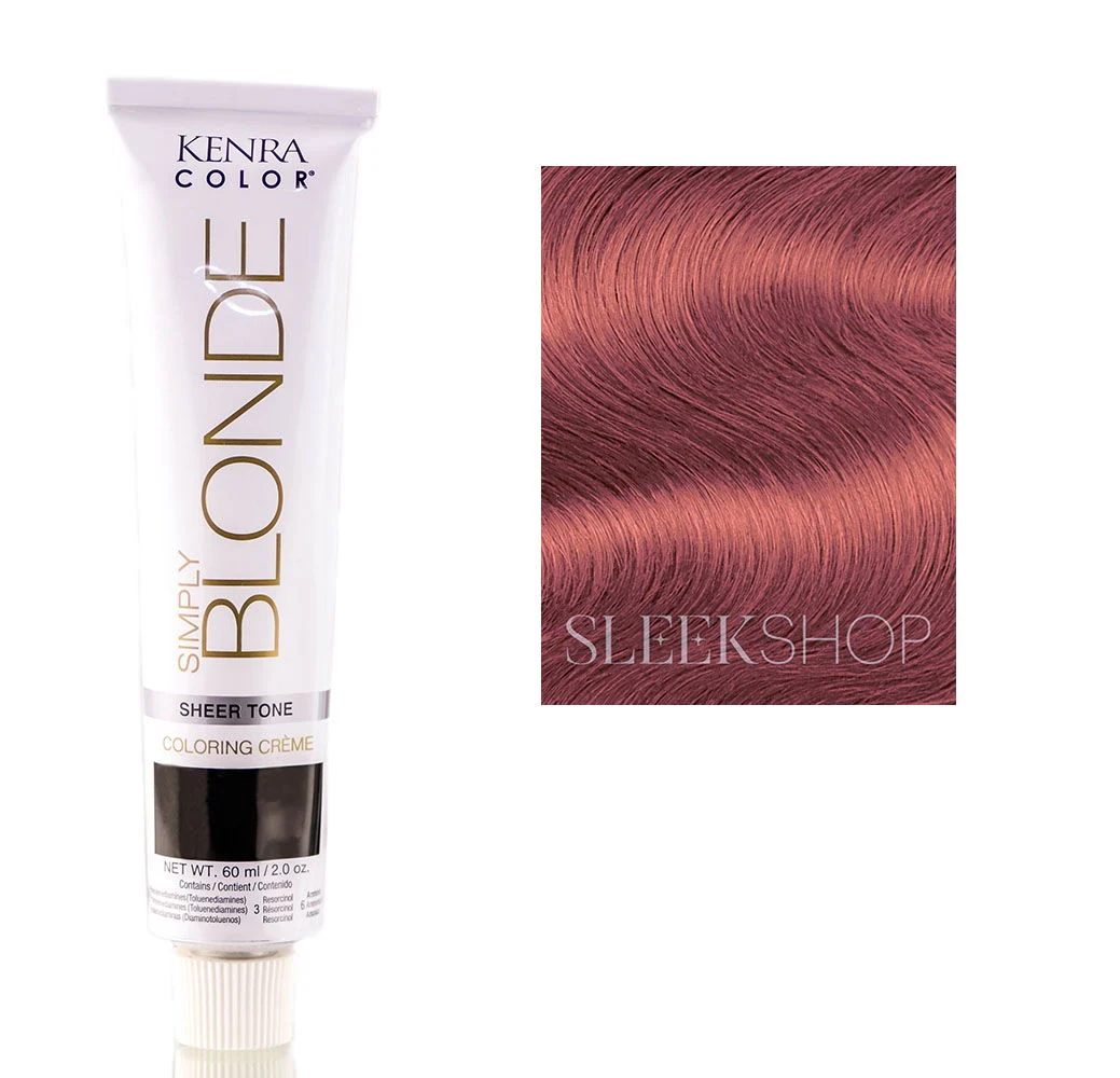 Color Simply Blonde Sheer Tone Coloring Creme - Rose