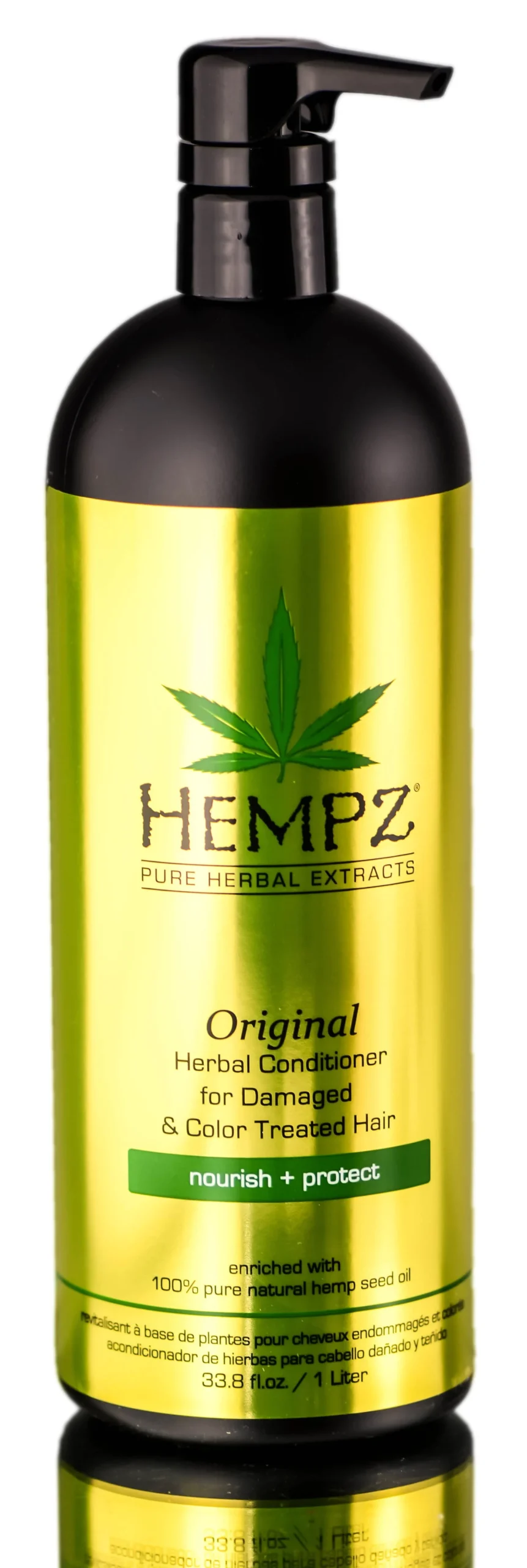 Hempz Original Herbal Conditioner for Damaged & Color Treated Hair - 33.8