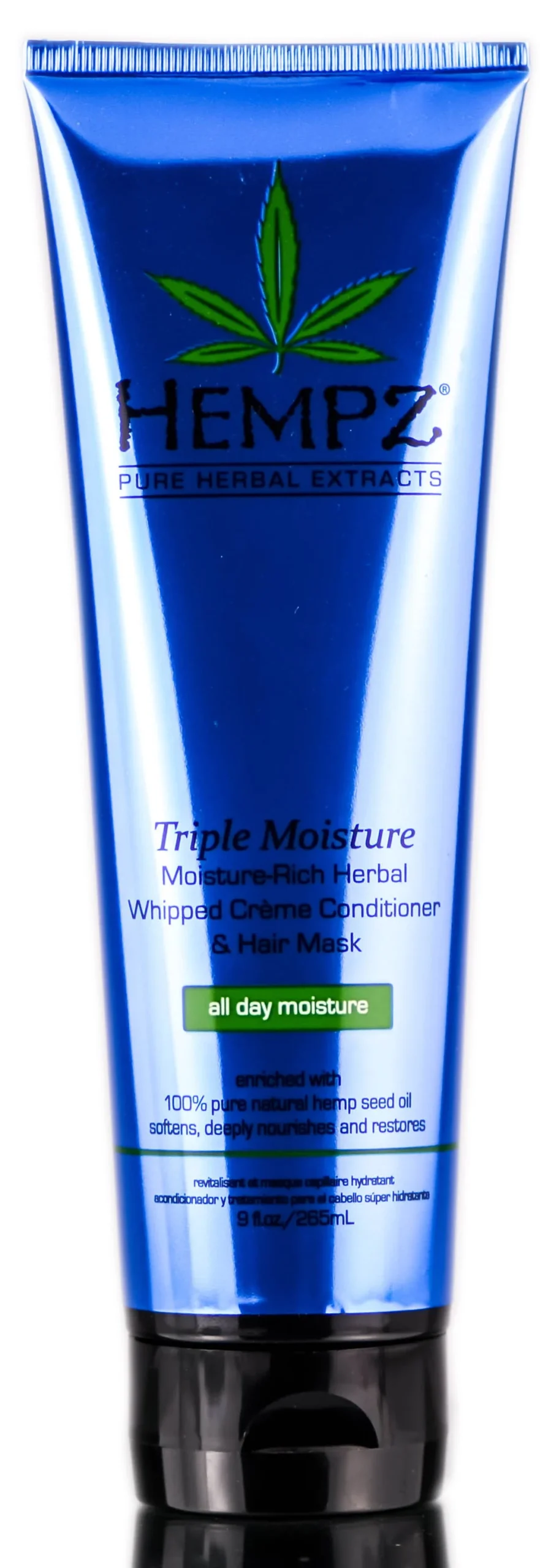 Hempz Triple Moisture Whipped Creme Conditioner & Hair Mask - 9 oz