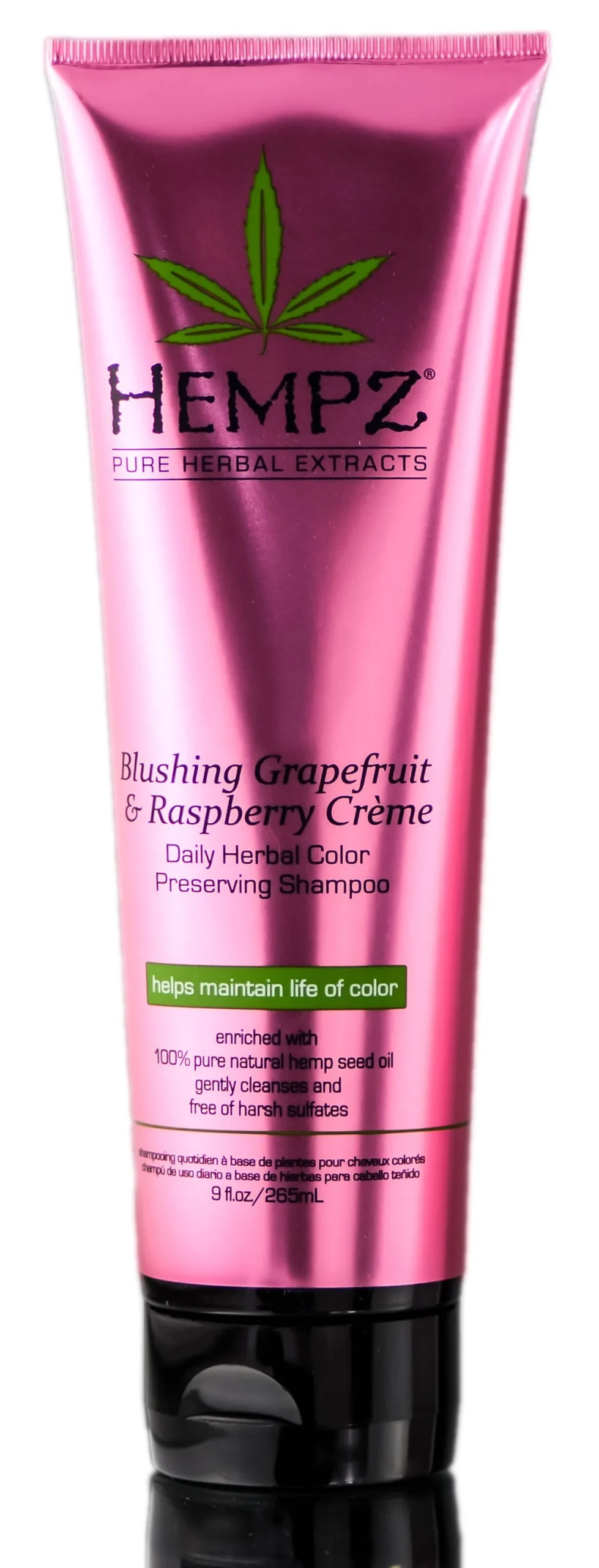 Hempz Blushing Grapefruit & Raspberry Creme Daily Herbal Shampoo - 9 oz