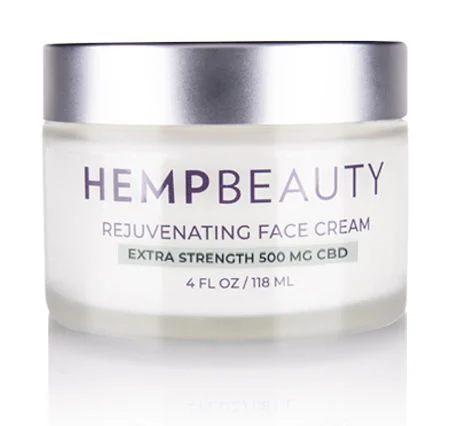 Extra Strength Rejuvenating Face Cream (500 mg cbd) - 500 MG CBD / 4 oz