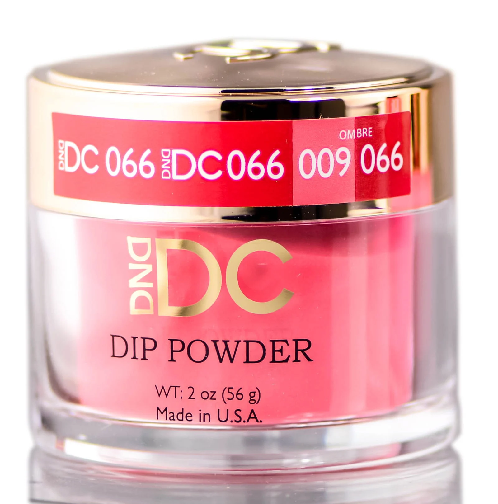 Reds & Orange DIP POWDER for Nails, Daisy Dipping - French Raspberry (066)