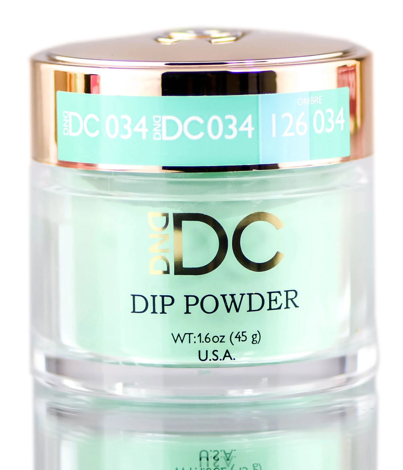 Blues & Greens DIP POWDER for Nails, Daisy Dipping - Mint Green (034)