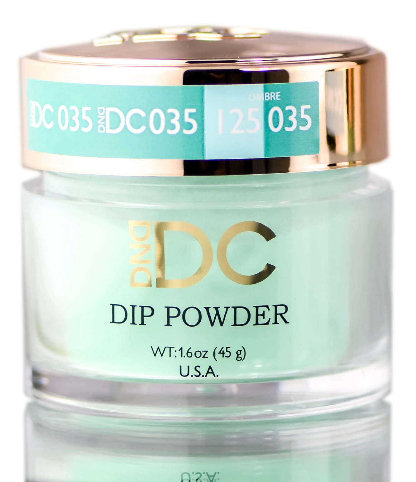 Blues & Greens DIP POWDER for Nails, Daisy Dipping - Lucky Jade (035)