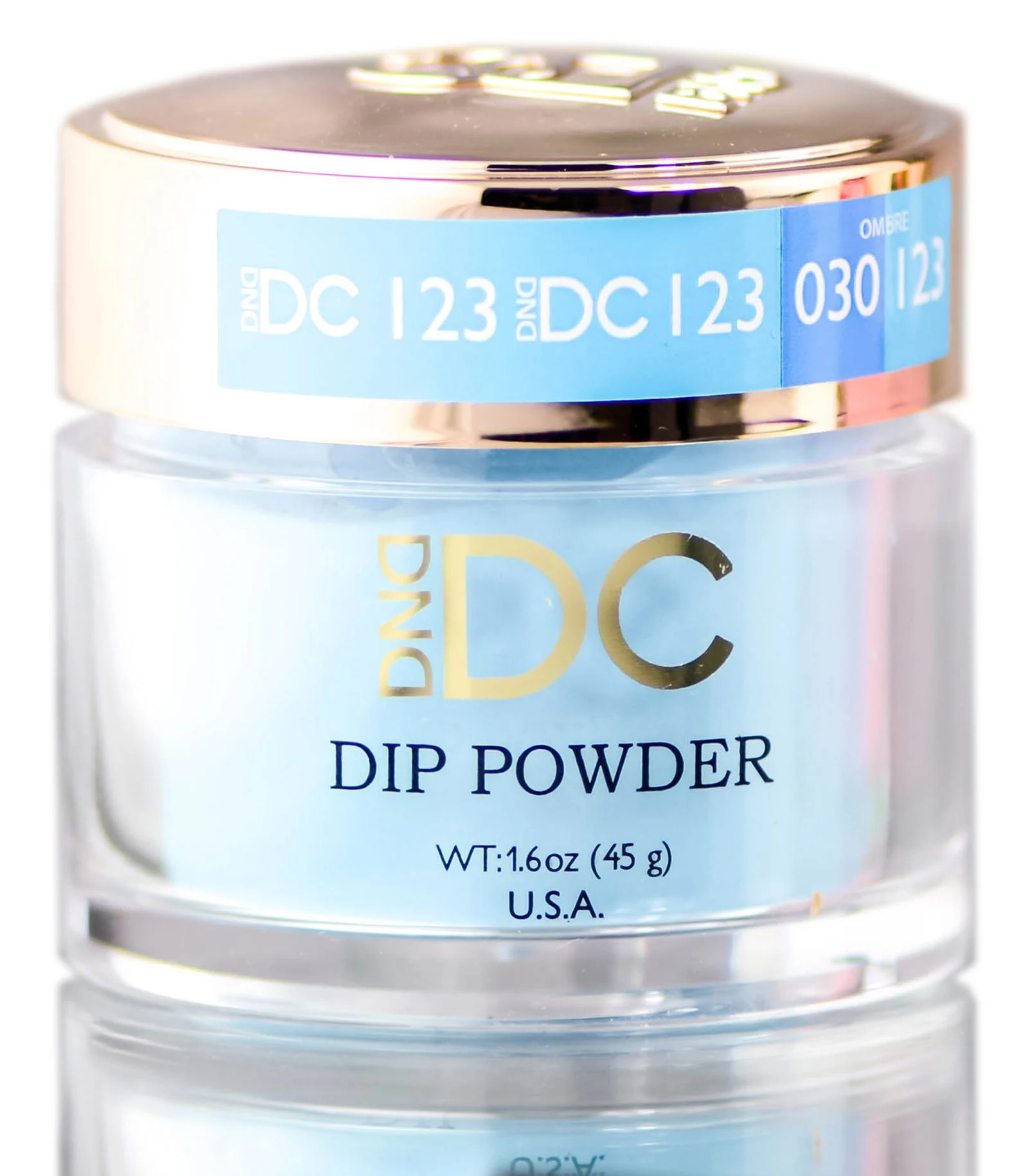 Blues & Greens DIP POWDER for Nails, Daisy Dipping - Cornflower Blue (123)